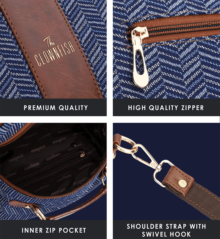 Elsie Series Tapestry Crossbody Sling Bag