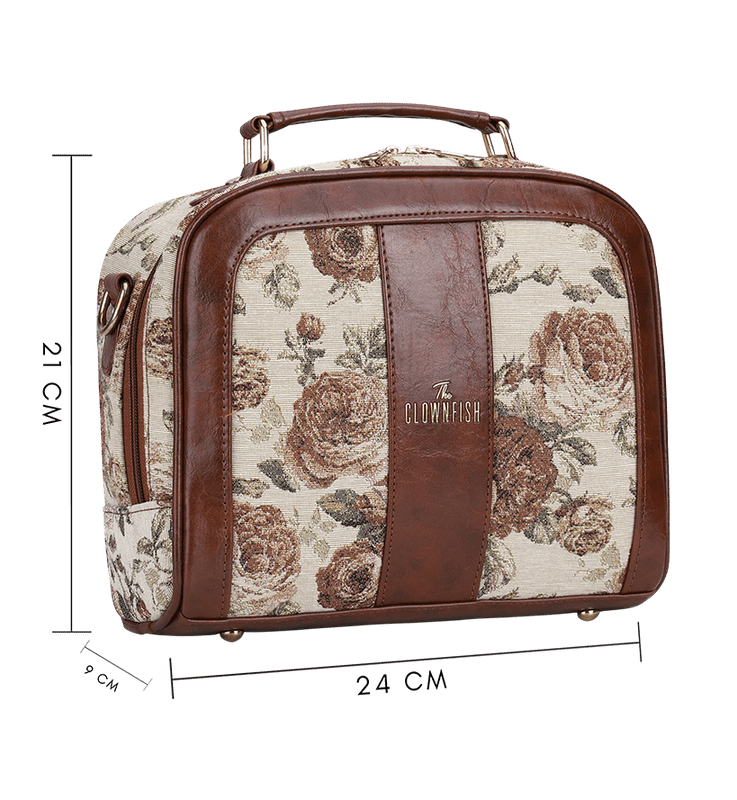 Elsie Series Tapestry Crossbody Sling Bag