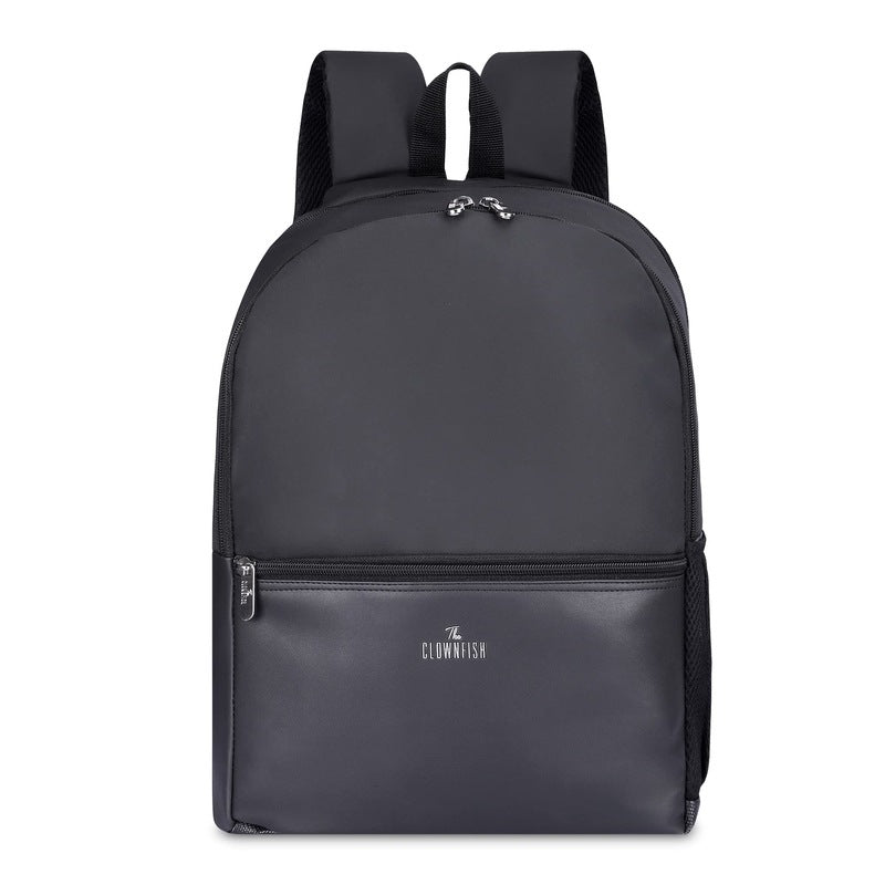 Clownfish Faux Leather Laptop Backpack - Unisex Design