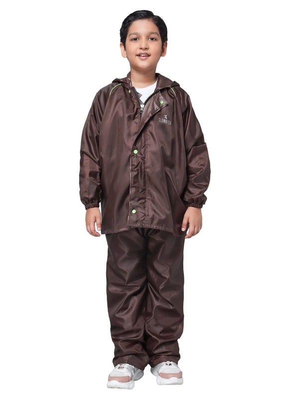 Clownfish Kids Transparent Raincoat - Adventure Ready
