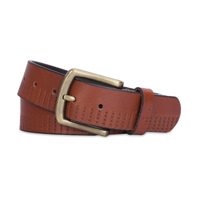 CLOWNFISH Men's Genuine Leather Belt - Trendy Outfit
