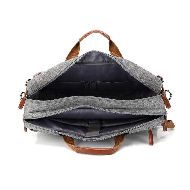 Clownfish Grey Laptop Backpack - perfect for commuting