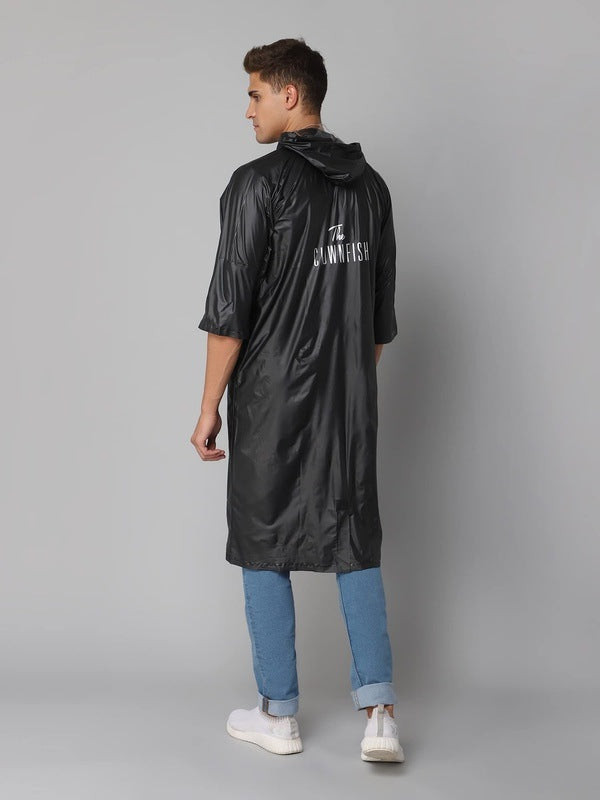 THE CLOWNFISH Raincoat for Men and Women Waterproof PVC Material