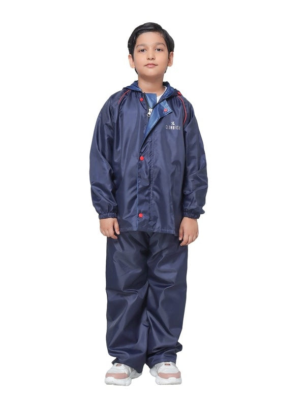 Clownfish Duke Series Kids Raincoat - Both Stylish and Functional