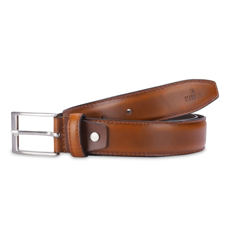 Clownfish men's genuine leather belt - Durable everyday use