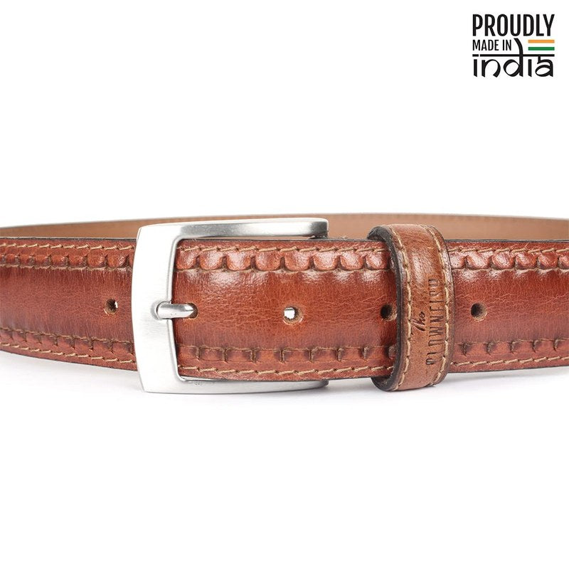 Clownfish genuine leather belt - Formal events