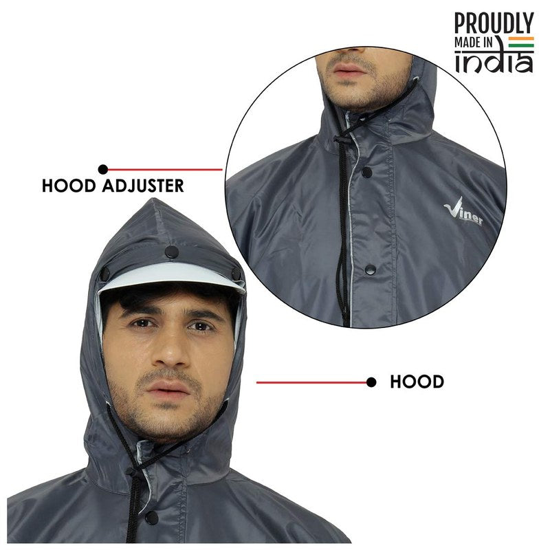 Clownfish Men's Raincoat - Commute in Rain