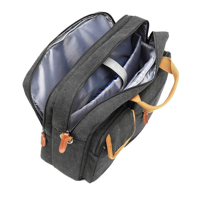 Clownfish CoolBELL canvas laptop bag - stylish carry