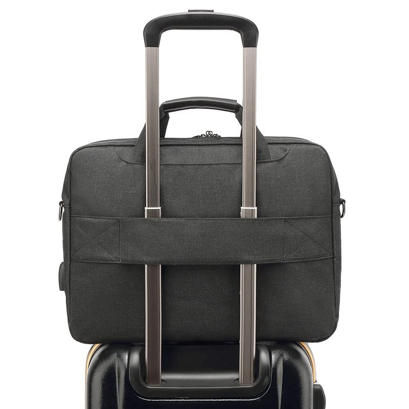 Clownfish Polyester Briefcase - Gorgeous Grey Design