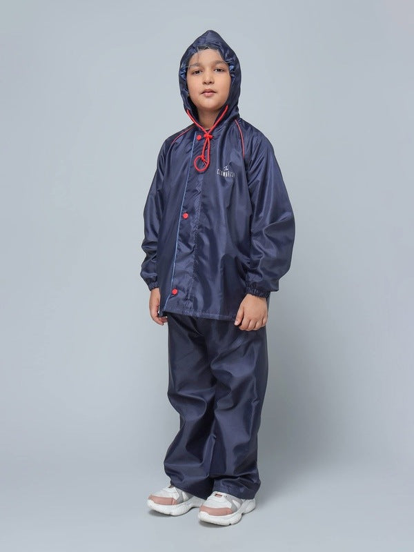 Clownfish Duke Series Kids Raincoat - Safe for Low Light Travel