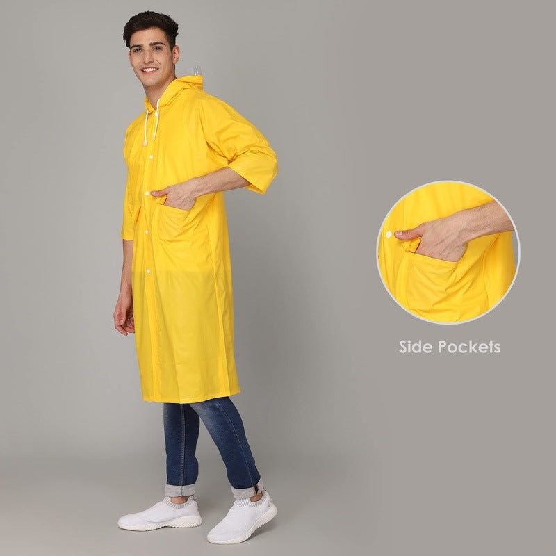 Clownfish Raincoat - Biking on Rainy Days