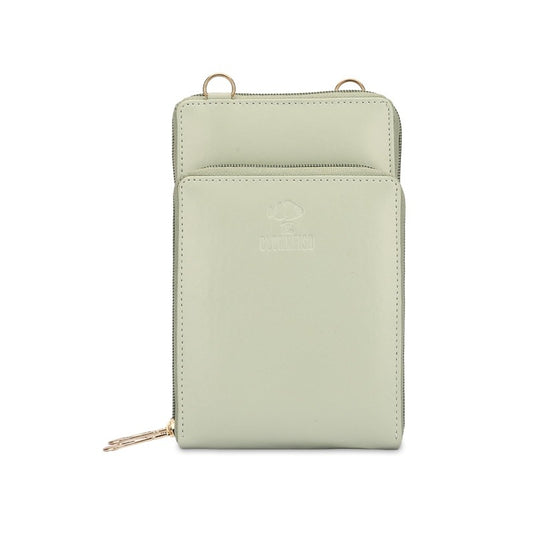 Clownfish Light Green Wallet - Elegant Sling Bag