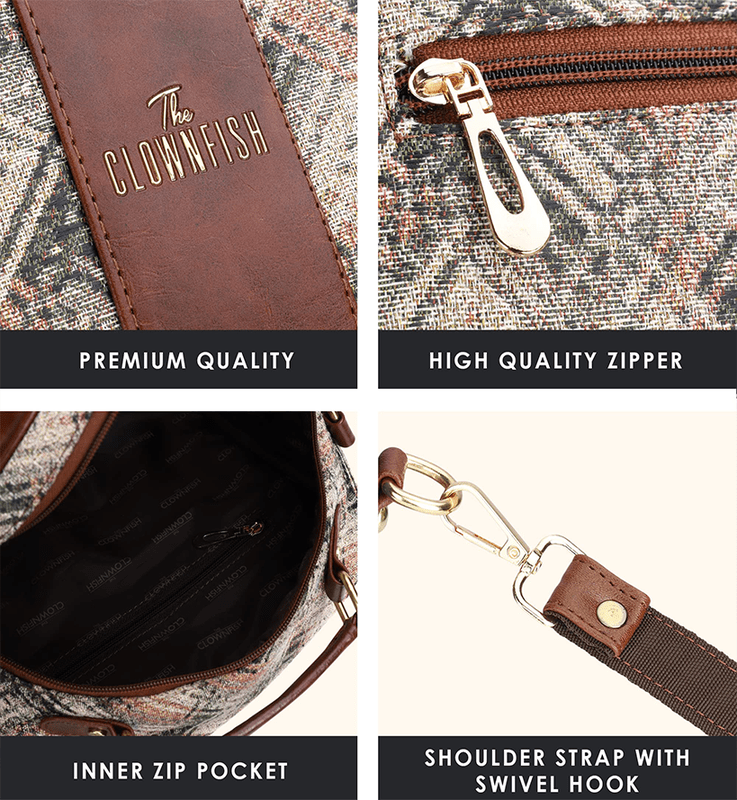 Elsie Series Tapestry Crossbody Sling Bag