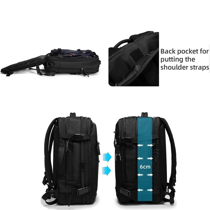 CLOWNFISH Expandable Laptop Backpack - Daily Commute