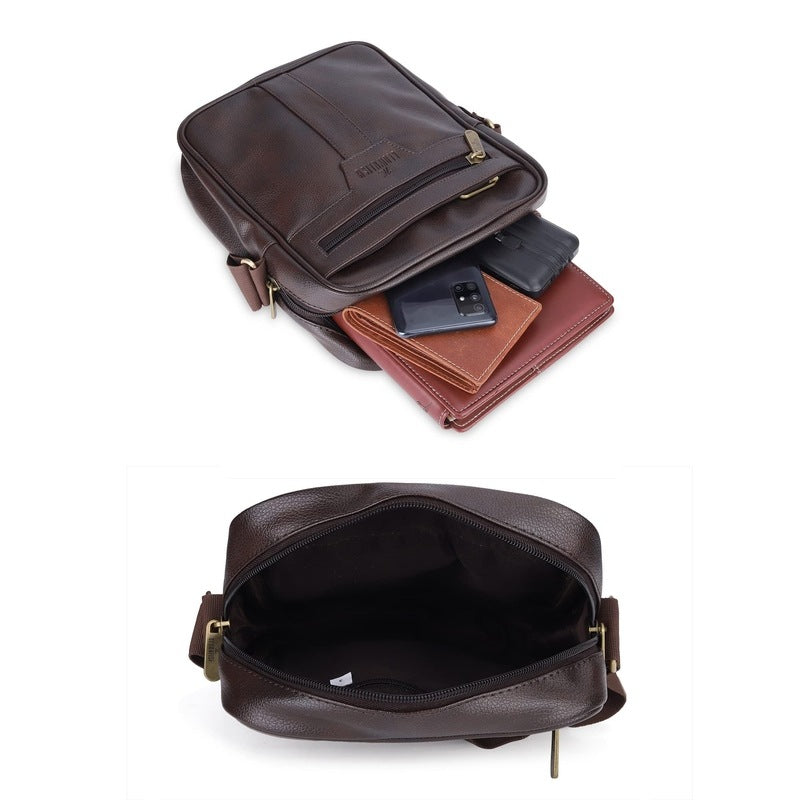 Clownfish Dark Brown Sling Bag - Stylish for Daily Commute