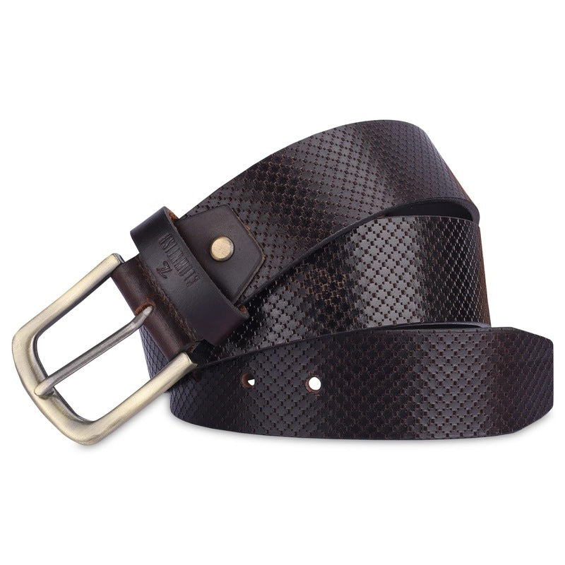 Clownfish Men's Leather Belt - Formal Attire