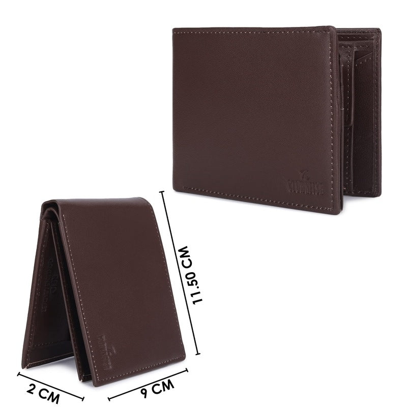 Clownfish Dark Brown Wallet - Fashion Accessory for Men