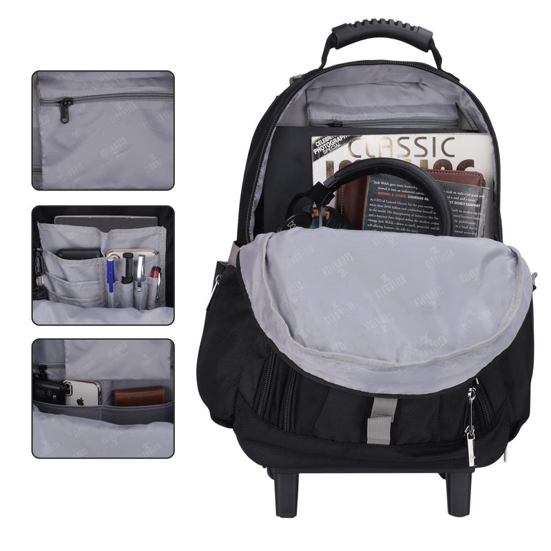 Clownfish laptop trolley backpack - school use