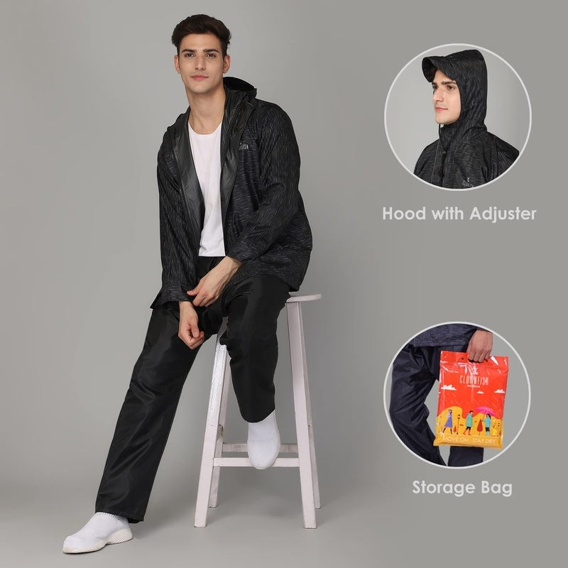 Clownfish waterproof rain jacket - Safety in low light