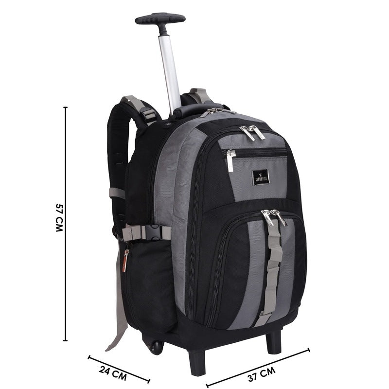 Clownfish trolley backpack - smooth travel experience