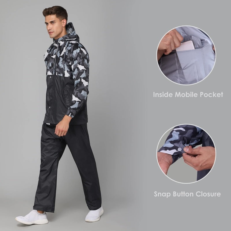 Clownfish Waterproof Nylon Raincoat - Commuting