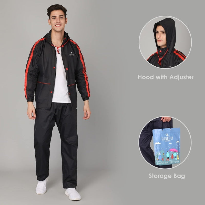 Clownfish raincoat with hood - rainy day travel