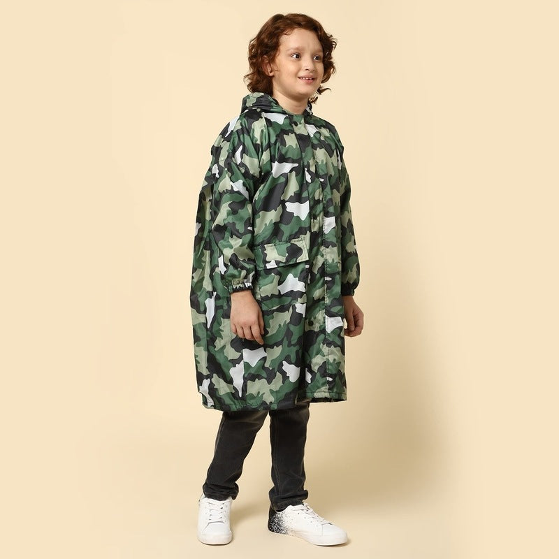 Clownfish Kids Longcoat - Adjustable Hood Feature
