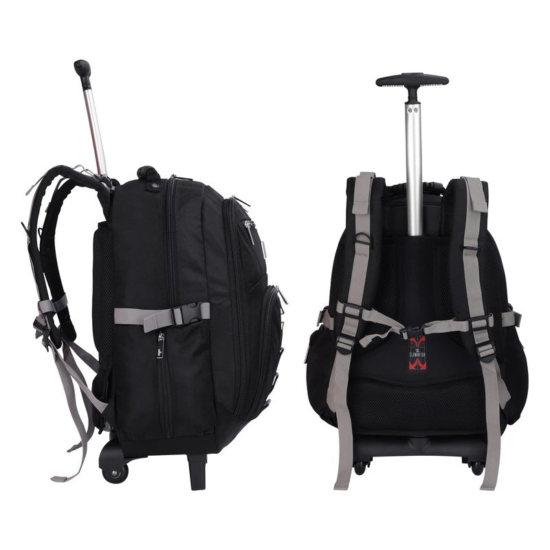 Clownfish laptop trolley backpack - outdoor adventure