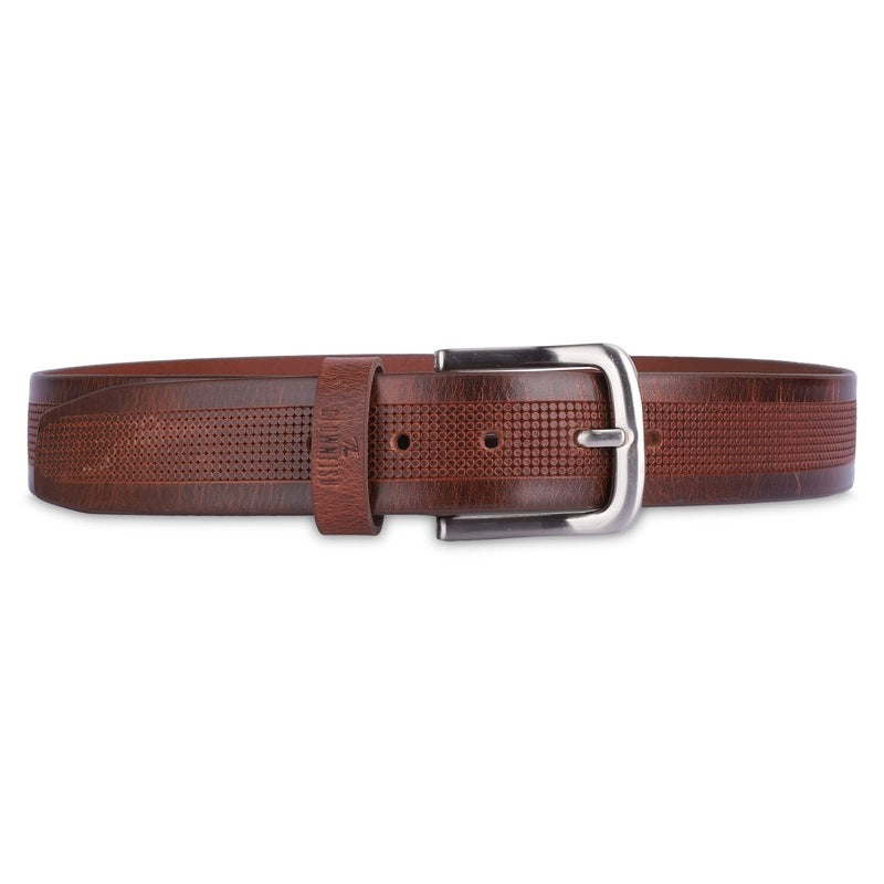Clownfish leather belt - gift for men