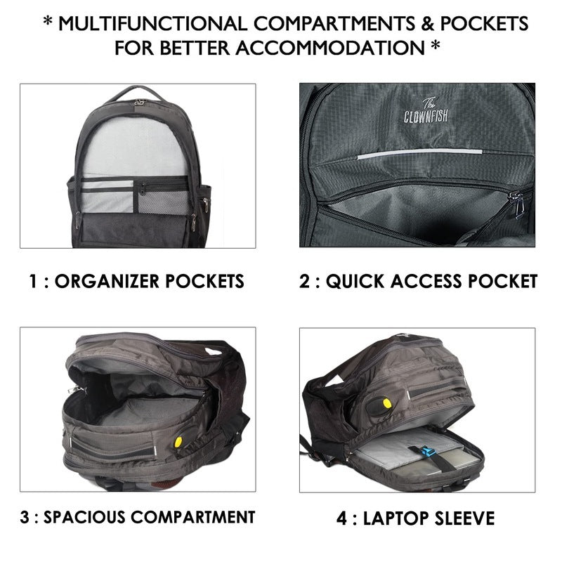 Clownfish Arrow Backpack - for biking and trekking