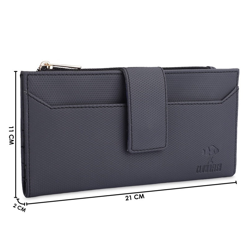 Clownfish bi-fold women's clutch - organizing your essentials