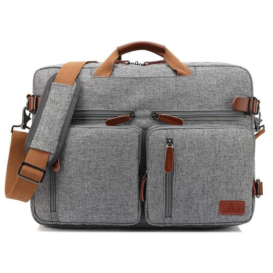 Clownfish Laptop Bag with Genuine Leather - university usage
