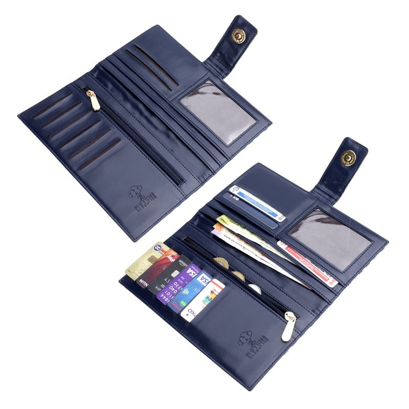 Clownfish Peacock Blue wallet - casual outing essential