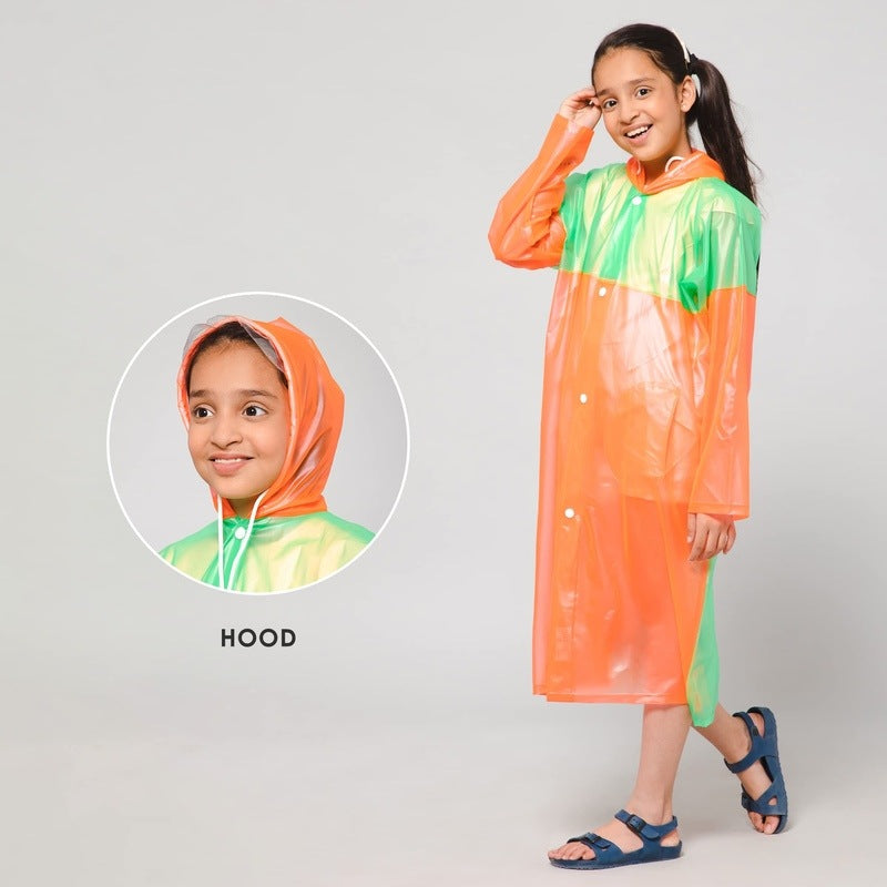 Clownfish Longcoat - Keeps Kids Dry While Cycling
