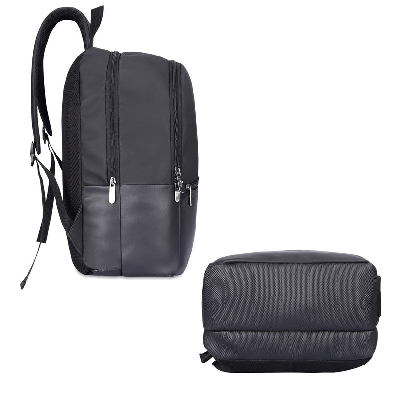 Clownfish Faux Leather Laptop Backpack - Stylish Carry
