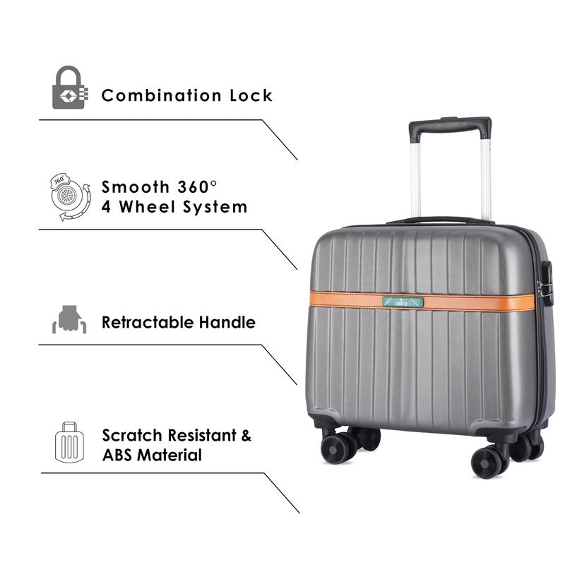 Clownfish Suitcase Grey - Overnight Trip