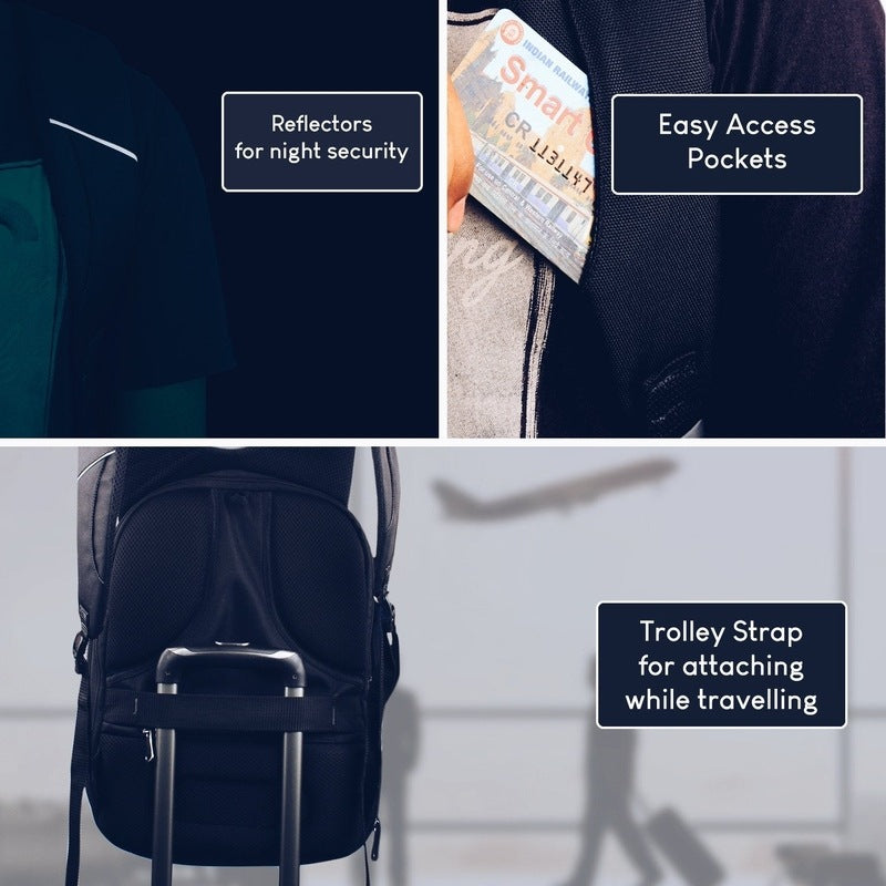 Clownfish Smart Anti Theft Backpack - Daily Commute