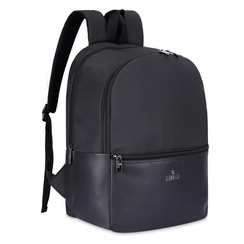 Clownfish Faux Leather Laptop Backpack - Daily Commute