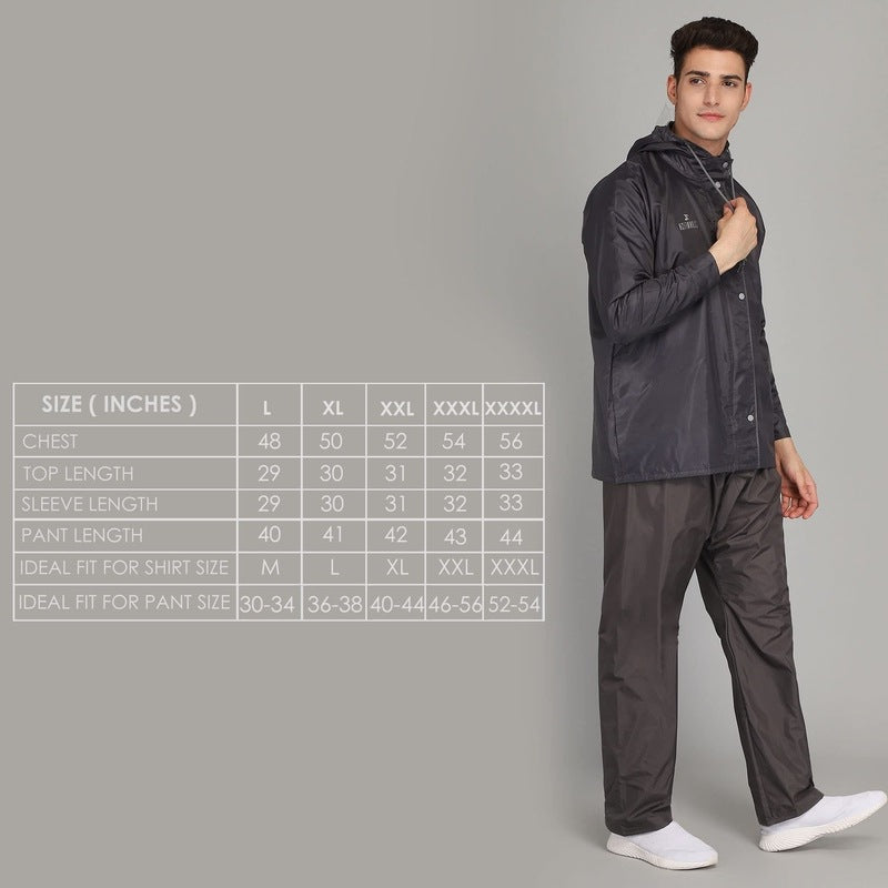 Clownfish Men's Rain Coat - Waterproof for hiking