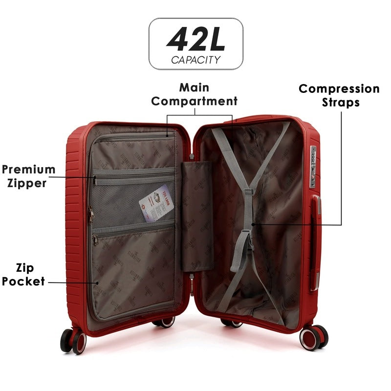 Clownfish Denzel Suitcase - Ideal for Family Travel