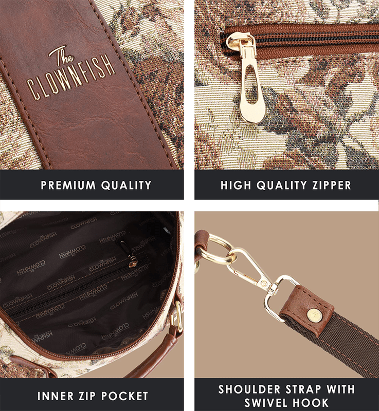 Elsie Series Tapestry Crossbody Sling Bag
