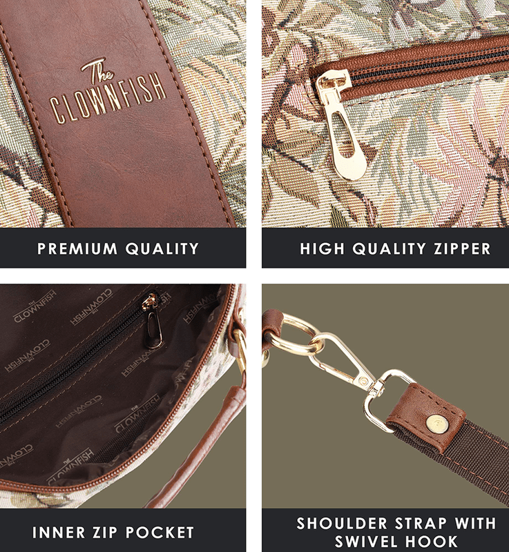 Elsie Series Tapestry Crossbody Sling Bag