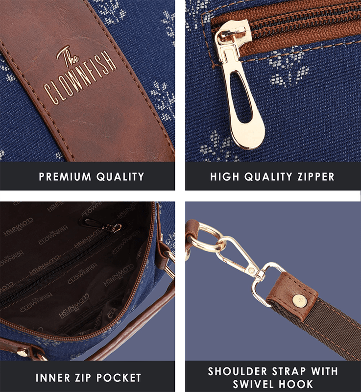 Elsie Series Tapestry Crossbody Sling Bag