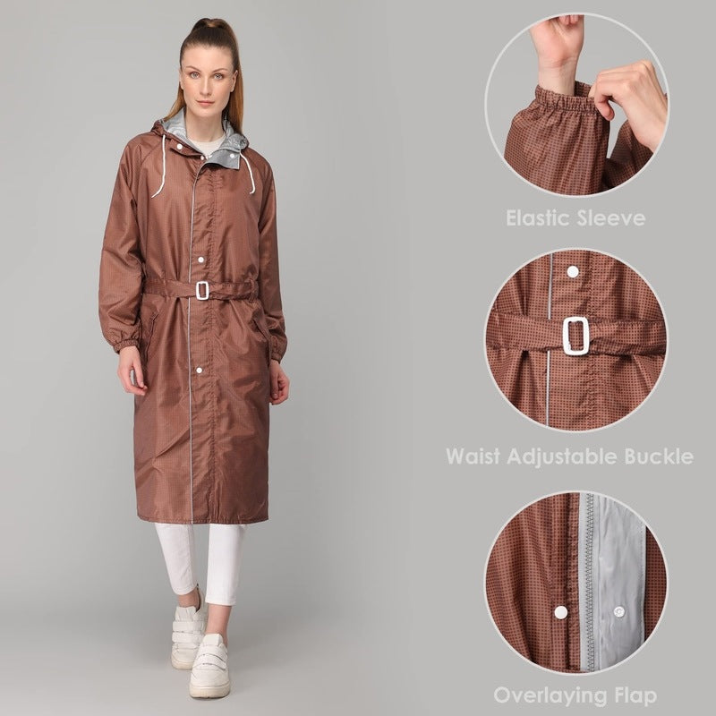 Clownfish raincoat - reflective patch for visibility