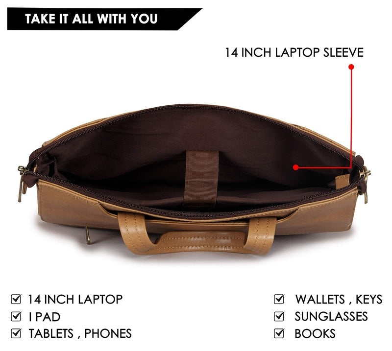 Clownfish 14 inch Laptop Messenger Bag - Business Travel