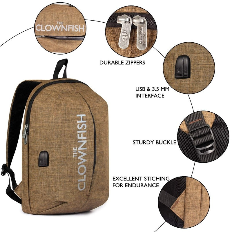 Clownfish Tango Laptop Backpack - office use