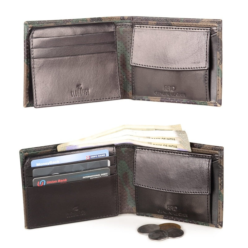 Clownfish Men's Bi-Fold Wallet - Everyday Use
