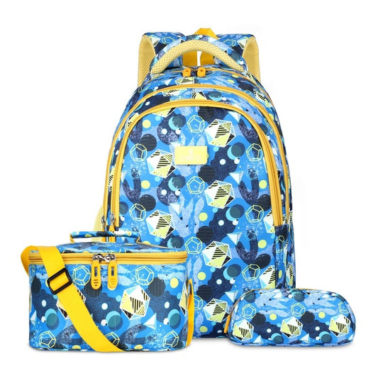 CLOWNFISH Printed School Bag - Stylish & Functional