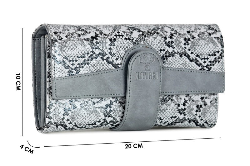 Clownfish coral womens wallet - gift for her