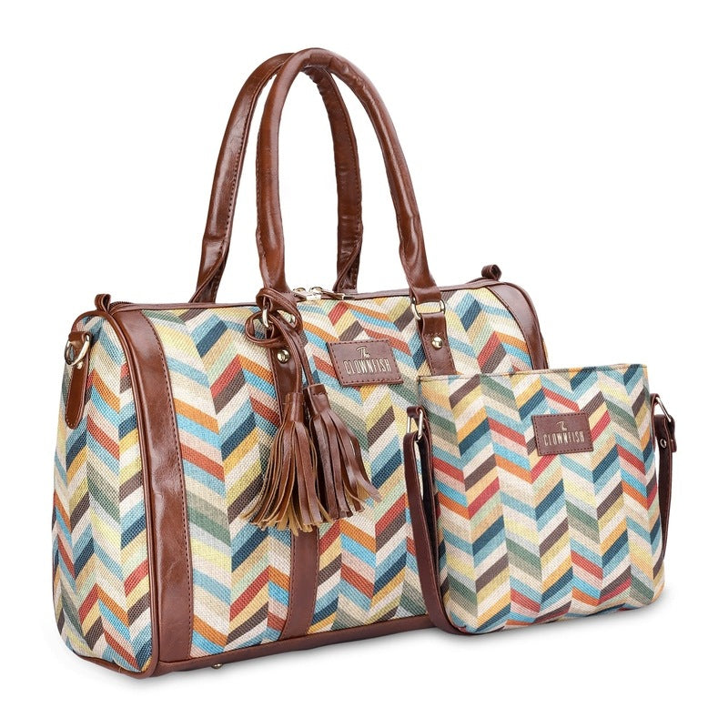 Clownfish Faux Leather Sling Bag - Lightweight travel companion